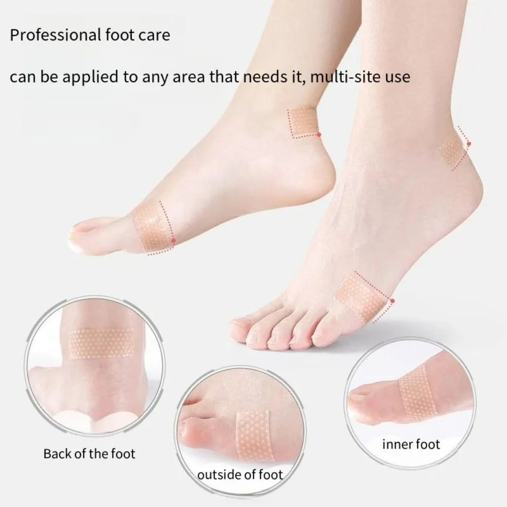 Biomimetic Silicone Heel Sticker Womens Shoes Heel Protectors Foot Care Products Multifunctional Invisible Shoes Accessories
