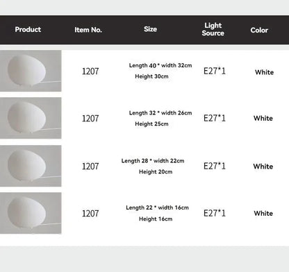 Cobblestone Night Light Modern Minimalist Atmosphere Table Top Decorative Lamp Romantic Desk Bedside Table Lamp