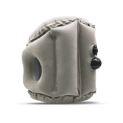 Inflatable Travel Pillow Multifunctional Neck and Head Support for Airplanes Trains Buses Office Naps Lunch Rest Sleeping