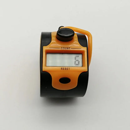 Electronic 5 Digit Number Counters Plastic Shell Hand Finger Display Manual Counting Tally Clicker Timer Soccer Golf Counter