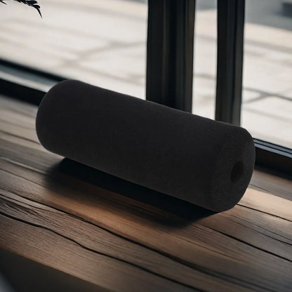 1pc Ab Training Foam Roller Exercise Gym Equipment Roller Pad Sponge Cover Sit-up Board Hook Foot Foam Fitness Pad Replacement