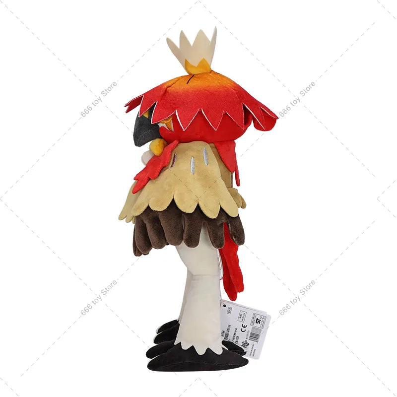 35cm Pokemon Plush Hisuian Decidueye Soft Stuffed Toys Anime Pocket Monster Doll Soft Stuffed Toys Children Kids Birthday Gift