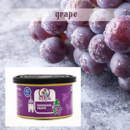 Car Air Freshener: 12 kinds Scent | Organic Cans | Odor Eliminator Essential | Long-Lasting | Strong Fragrance | For Home