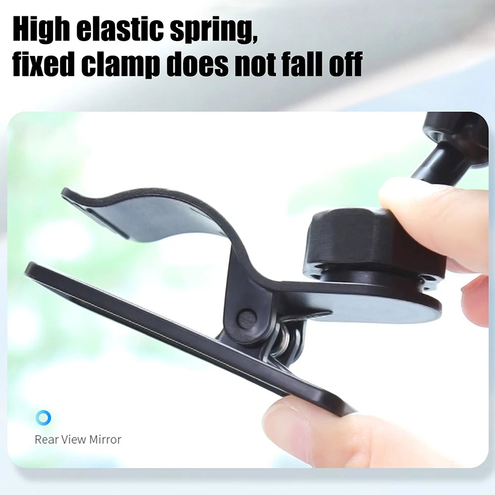 Car Interior Baby Safety Mirror With Clip Rear View Mirrors Makeup Mirror Seat Back Clamp Auto Ornament Automotive Accessories