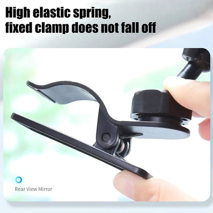 Car Interior Baby Safety Mirror With Clip Rear View Mirrors Makeup Mirror Seat Back Clamp Auto Ornament Automotive Accessories