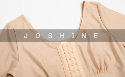 Shapewear jumpsuit with short sleeves Fajas Colombianas Tummy Control Butt Lifter Body Shaper Postpartum Girdle Waist Trainer