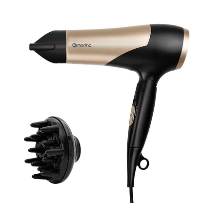 Hair dryer, hair dryer, 110 Hair Dryer V-127V 1900W Black/Golden, electric hair dryer