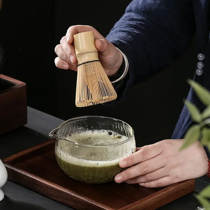 Handmade Matcha Whisk Set Accs Matcha Whisk Holder Matcha Bowl for Kitchen