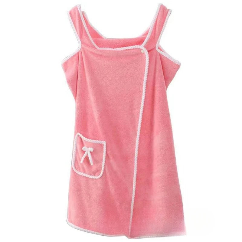 Womens Bath Towels Girls Wearable 135*80Cm Fast Drying Bathing Beach Spa Bathrobes Wash Clothing, Shower Bath And Gym Towel