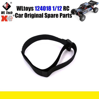 WLtoys 124018 1/12 RC Car Original Spare Parts 144001-1651 Extended Velcro Strap Spare Parts