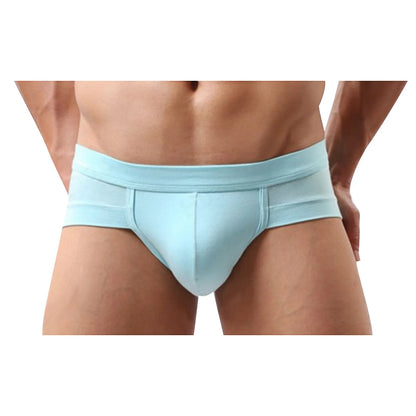 Mens Sexy Modal Underwear Briefs Men Low Rise U convex Pouch Brief Underpants Men Breathable Briefs