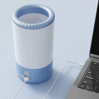 Portable Pet Paw Washer Low Noise Quick Clean Electric Pet Paw Cleaner USB Charging Pet Paw Washing Cup for Cats and Dogs