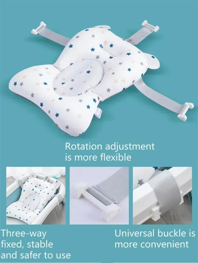 Portable Baby Bath Foldable Real-time Temperature Bathtub Suitable for Newborns 0-36 Months Baby Non-slip Bathtub