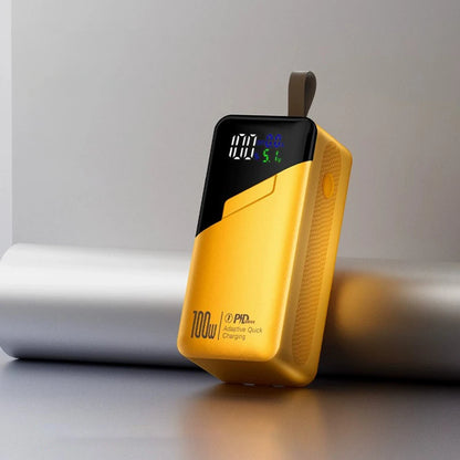 PD100W GaN Power Bank 20000mah/30000mah Build in Line High Definition LED Screen UFCS Phone Laptop Phone Portable Fast Charging