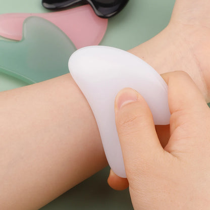 Roller & Gua Sha, Face Roller, Facial Roller Skin Care Tools Massager Resin Facial Massage For Face, Eyes, Neck, Body