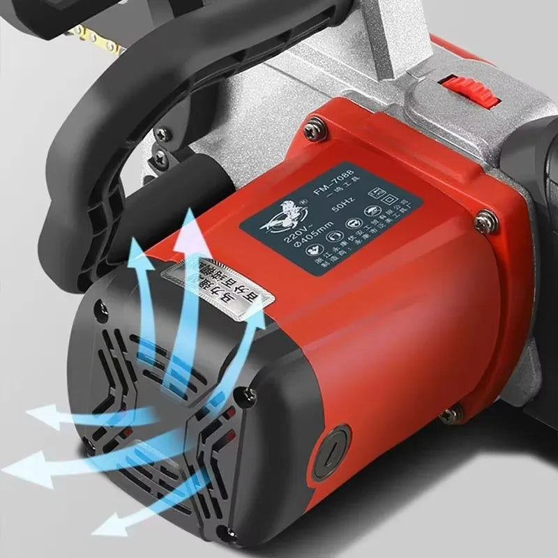 Handheld Electric Chain Saw Felling Saw Home Electric Chain Saw Mini Chain Saw Tree Saw Powerful Electric Saw 16 inch 12 inch