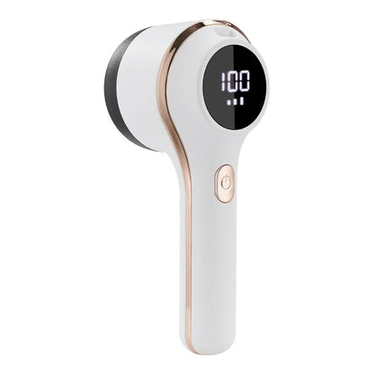 Lint Remover For Clothing Hair Ball Trimmer Fuzz Pellets Clothes Sweater Fabric Shaver with LED Digital Electric Fluff Lint Remo