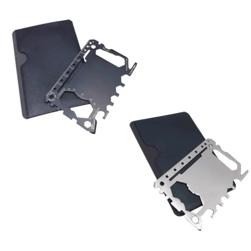 Multi Tool 46 in 1 Credit Card Size Outdoor Camping Survival Accessories Multipurpose Gear Gadget Tools for Man Portable