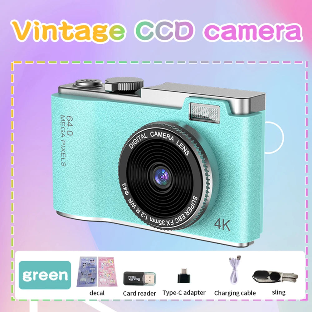 Digital Camera Autofocus Camera for Kid Camcorder with 8x Zoom Compact Cameras 1080P Cameras for Beginner Photography