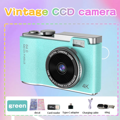 Digital Camera Autofocus Camera for Kid Camcorder with 8x Zoom Compact Cameras 1080P Cameras for Beginner Photography