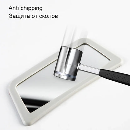 Car Makeup Mirror Portable Auto Sun-Shading Visor HD Mirrors Car Interior Mirror For Smart Fortwo 451 2009-2014 Car-styling