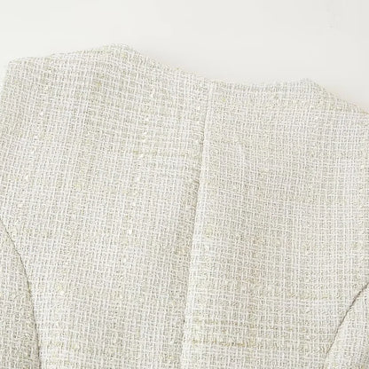 2025 New Women's Clothing European and American Style Fashion Design Sense Small Fragrant Style Decoration Texture Vest