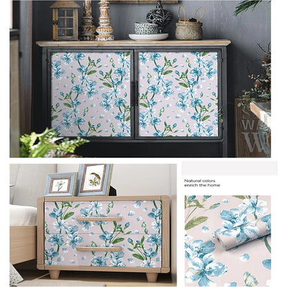 Pack Shelf Liners Self-Adhesive Drawer Papers Protect Furniture Wall Surface Decor Webcast Background Self adhesive wallpaper