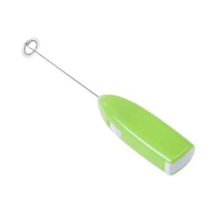 Electric Egg Beater Milk Frother For Coffee Household Kitchen Mini Stainless Steel Coffee Milk Tea Blender