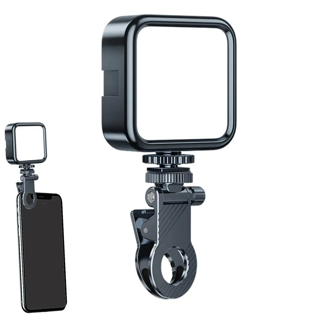 Phone Light, Portable 3-Levels Fill Light for Photography, Battery-Powered Video Light, Adjustable Brightness, Clip-On Phone