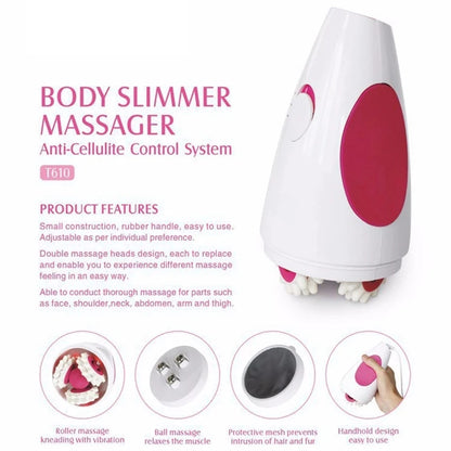 3D Roller Device Weight Loss Fat Remove Roller Massage Anti-Cellulite Massager Infrared Electric Body Slimming&Relaxing Muscle