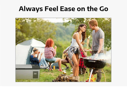 12 Volt Car Refrigerator Portable Freezer Car Fridge Portable RV Electric Compressor Cooler with App Control 15L