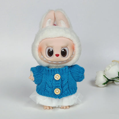 Labubu 3.0 Big in Energy Series – Labubu Bear Sweater & Flanged Hat Set – Combining Fashion and Cuteness – Labubu Outfit