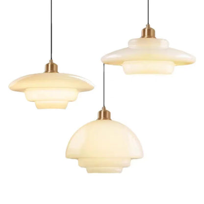 Nordic LED Glass Pendant Lamp Loft Home Decorativon Dinning Room Hanging Light Kitchen Island Bedrrom Bedside E27 Modern Fixture