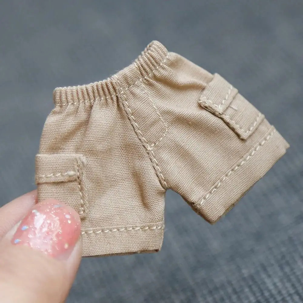 Fashion Doll Accessories For 1/11OB11 Dolls Dolls Wear Shorts Doll Clothes Doll Pocket Shorts Doll Jeans Shorts