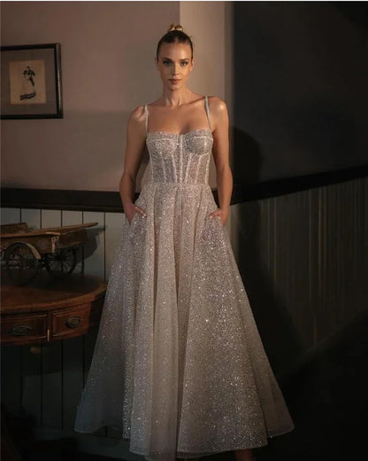 Wedding Party Dress Women Elegant Luxury Prom Gown Ladies Dresses for Special Occasions Luxurious Customized Evening Gowns Robe