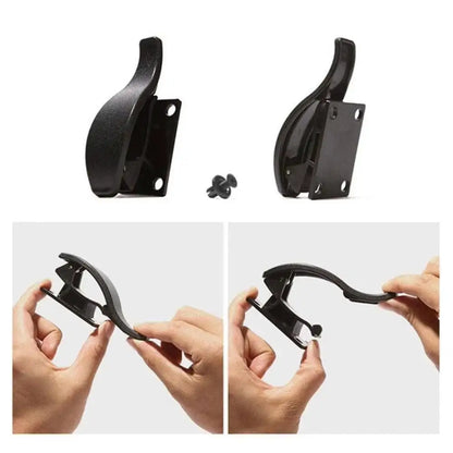 2PCS Car Seat Back Hook Multi-purpose Trunk Umbrella Holder Car Umbrella Fixing Bracket Car Seat Back Hook Car Interior Storage