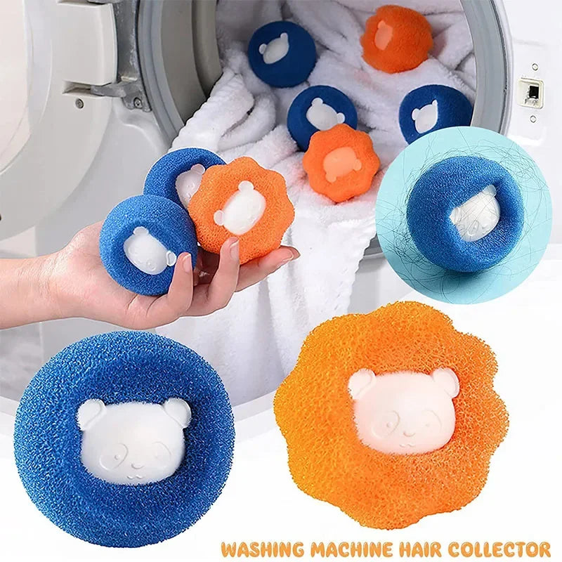 Laundry Balls 3-10pcs Laundry Balls Pet Hair Remover Reusable Balls Washing Machine Filter Removes Lint From Clothes Ball Catch