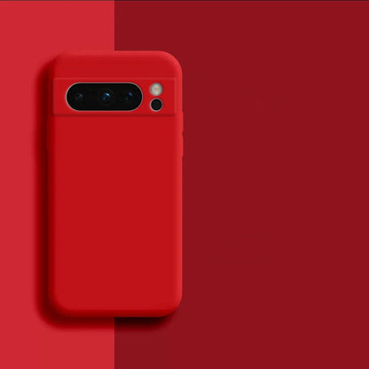 For Google Pixel 8 Pro Case Google Pixel 6A 7A 6 7 8 Pro Cover Shockproof Liquid Silicone Phone Back Cover Google Pixel 8 Pro