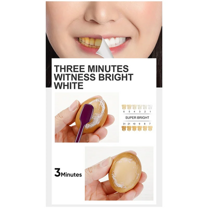 RtopR Teeth Whitening Powder Pearl Essence Natural Dental Toothpaste Toothbrush Kit Oral Hygiene for Remove Stains Plaque