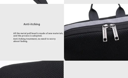 Men's 14/15 Inch Laptop Backpack Slim Casual Computer Backpack Ultra Light Waterproof Bag Suitable for Business