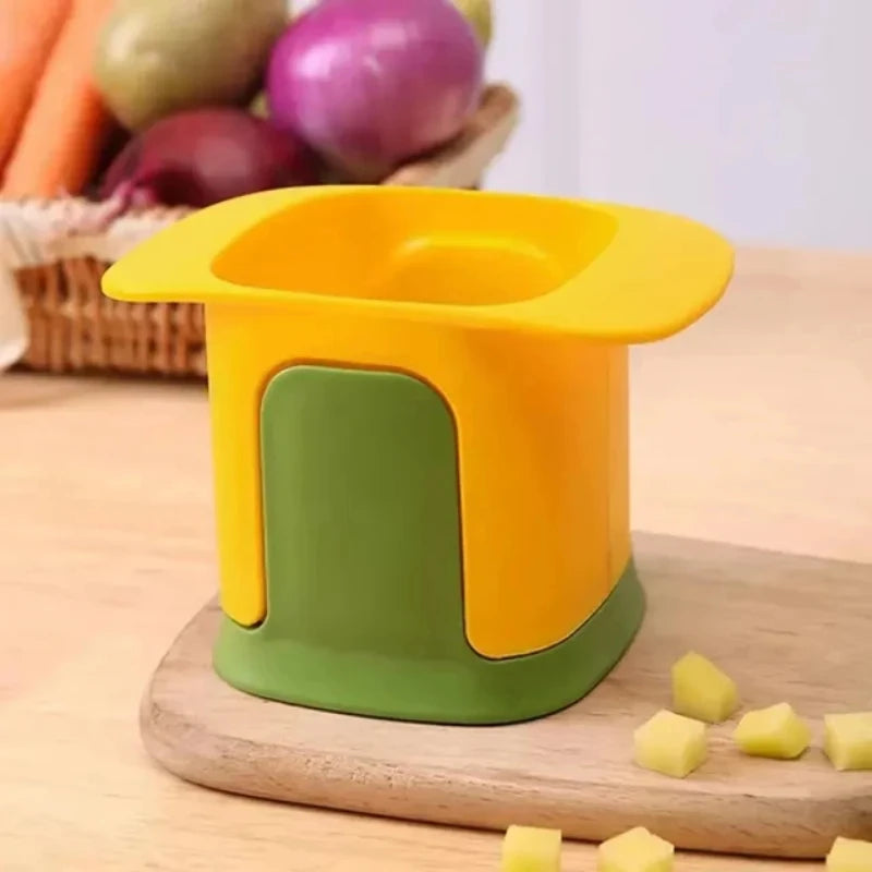 Multifunctional Vegetable Chopper Onion Dicing Artifact Kitchen Gadget Cucumber Potato Slicer French Fries Slicer Kitchen Tools