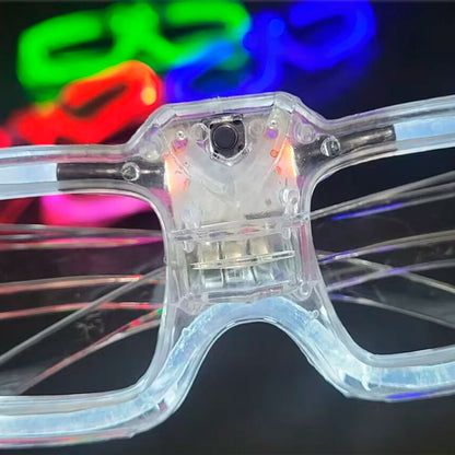 1 Pc Party Glow in the Dark Glasses Light Up LED Glasses Neon Party Favors Sunglasses Party Decor Party Supplies