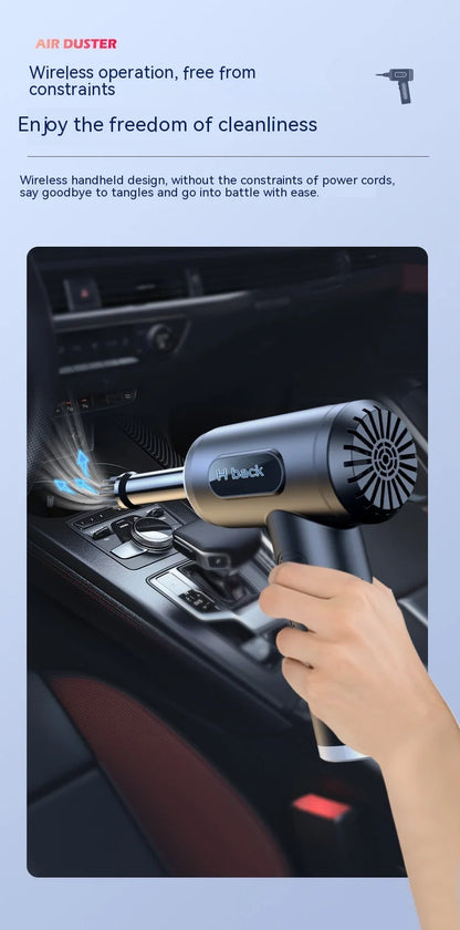 50000RPM Car Vacuum Cleaner Handheld Powerful Pump Mini Cordless Cleaner Super Strong Robot Wireless Vacuum Cleaner And Blower