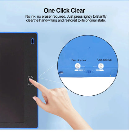 Educational Toys Writing Tablet For Kids 10/16Inch LCD Drawing Board Children Gifts USB Charging Doodle Electron Handwriting Pad