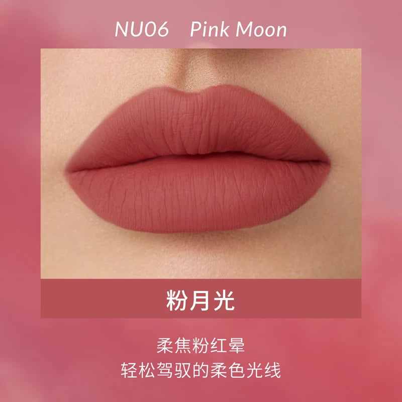 Kaleidos Lipstick Lip Cream Matte Velvet Nude Colours Lip Mud Waterproof Lip Gloss Long Lasting Lip Stain