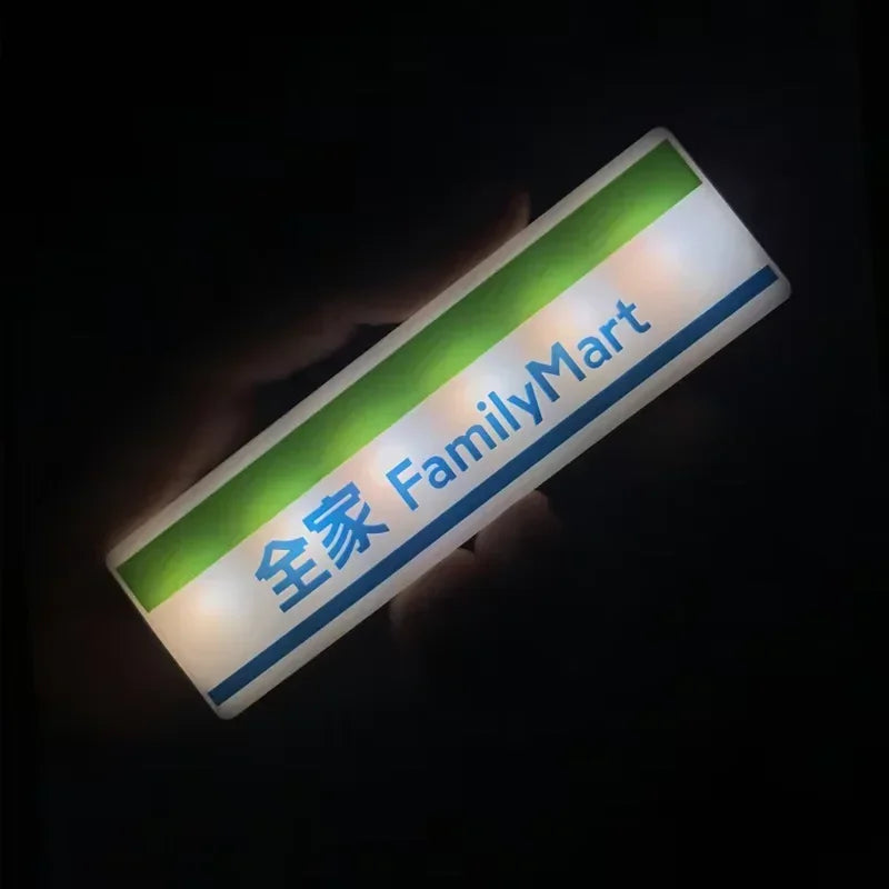 Coffee Shop Fridge Stickers Magnetic Creative Convenience Store Light Signs Home Decorative Ornaments  Luminous Light Boxes