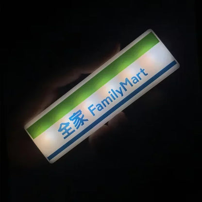 Coffee Shop Fridge Stickers Magnetic Creative Convenience Store Light Signs Home Decorative Ornaments  Luminous Light Boxes