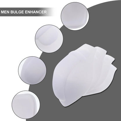 4 Pcs Sponge Pad Underwear Bulge Pouch Briefs Enhancing Mat