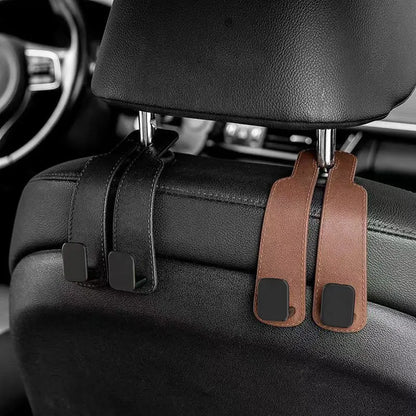 Car Headrest Hooks Hanger for Bags Seat Back Organizer Holder Clips Auto Fastener Hooks Car St