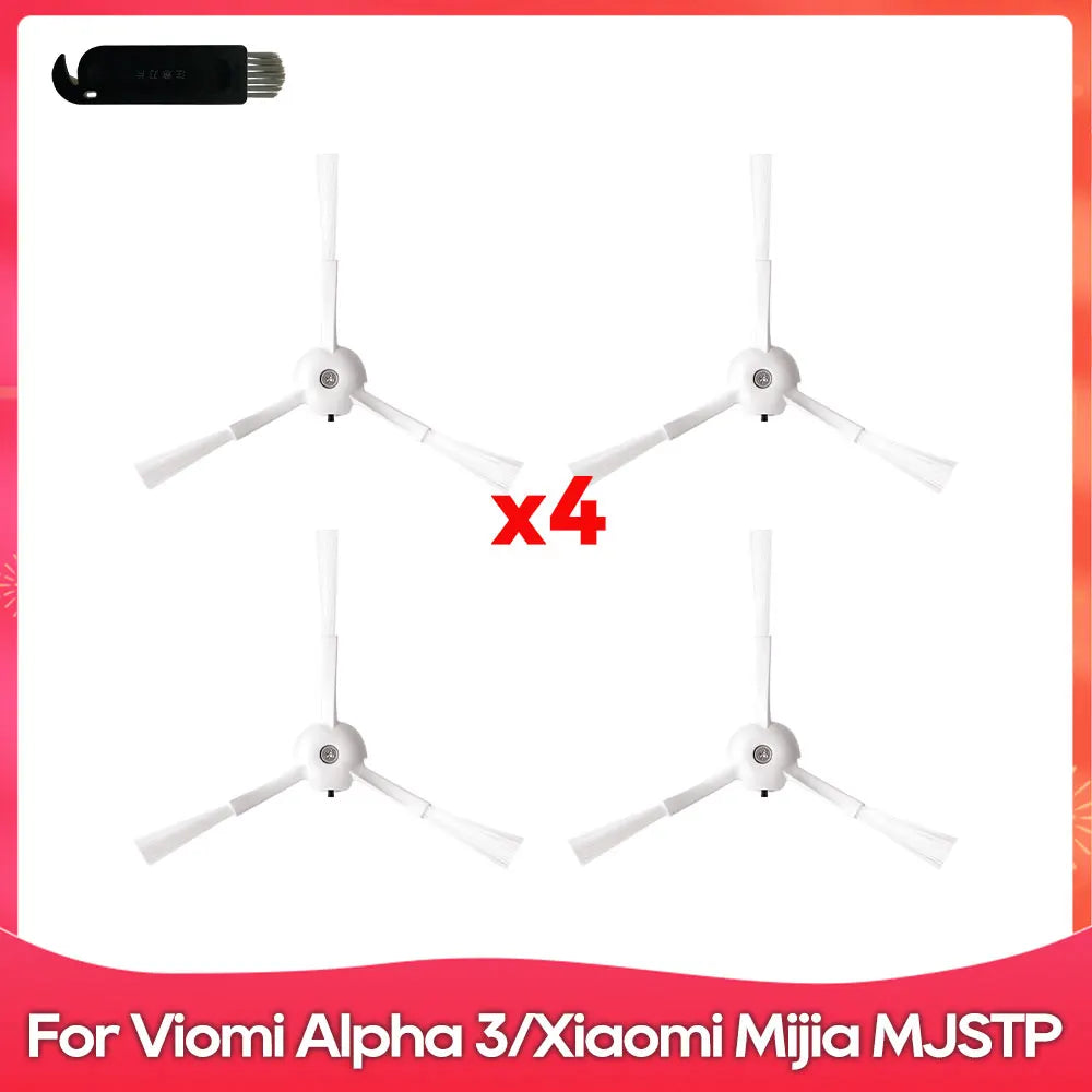Compatible For ( Redroad G10 / Viomi Alpha 3 VXVC25 / MJSTP ) Roller Side Brush Filter Mop Robot Vacuums Accessory Part Spare